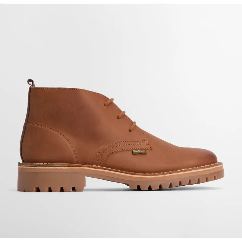 Barbour Hobart Mens Chukka Boot - Cognac