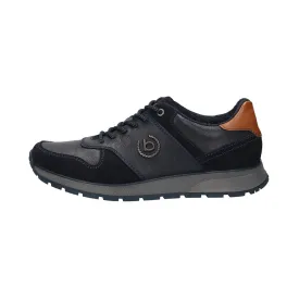 Bugatti Leather Trainer | Ivo Dark Blue