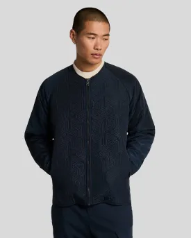 Emblem Quilted Jacket