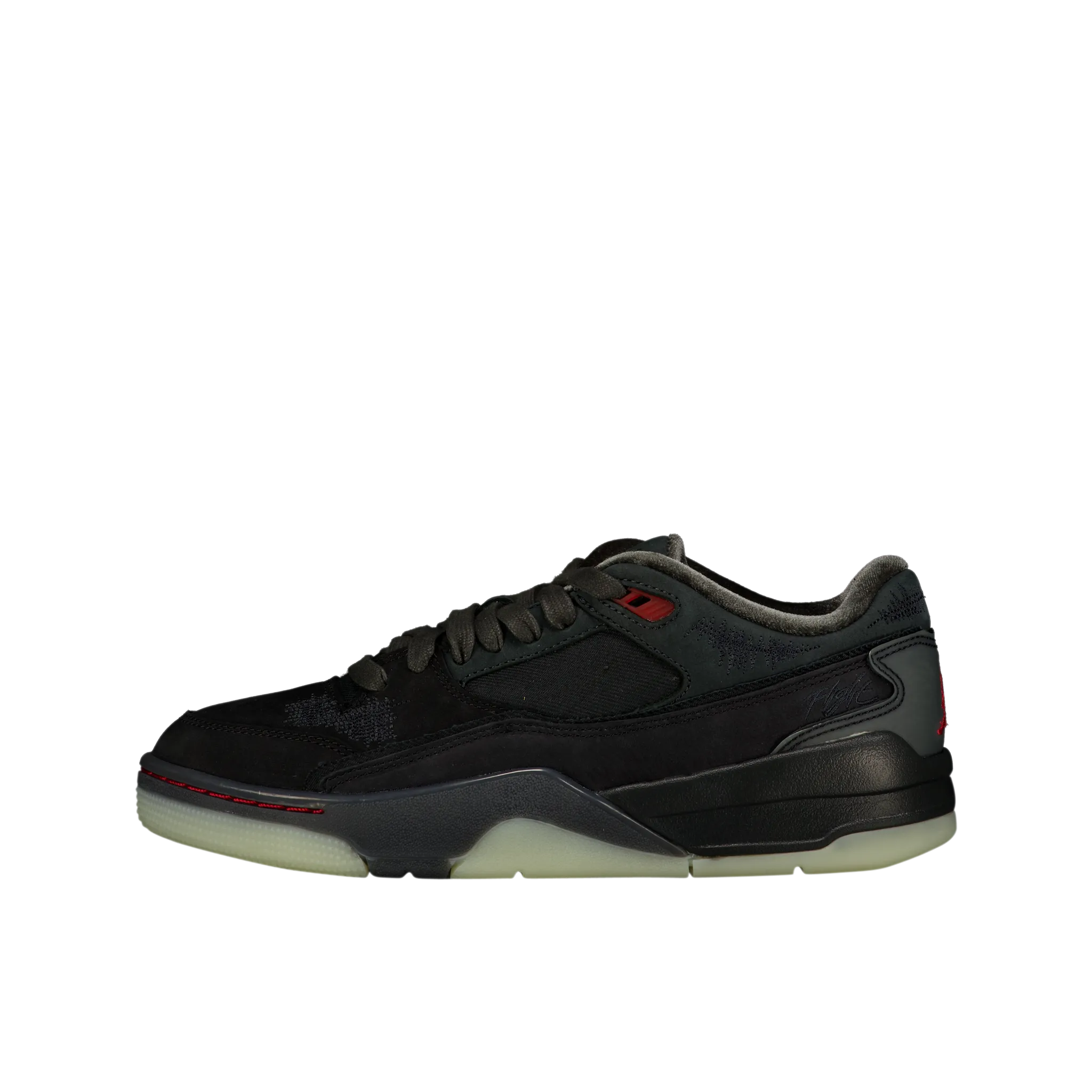 W Who Decides War x Jordan Flight Court 'Bred'