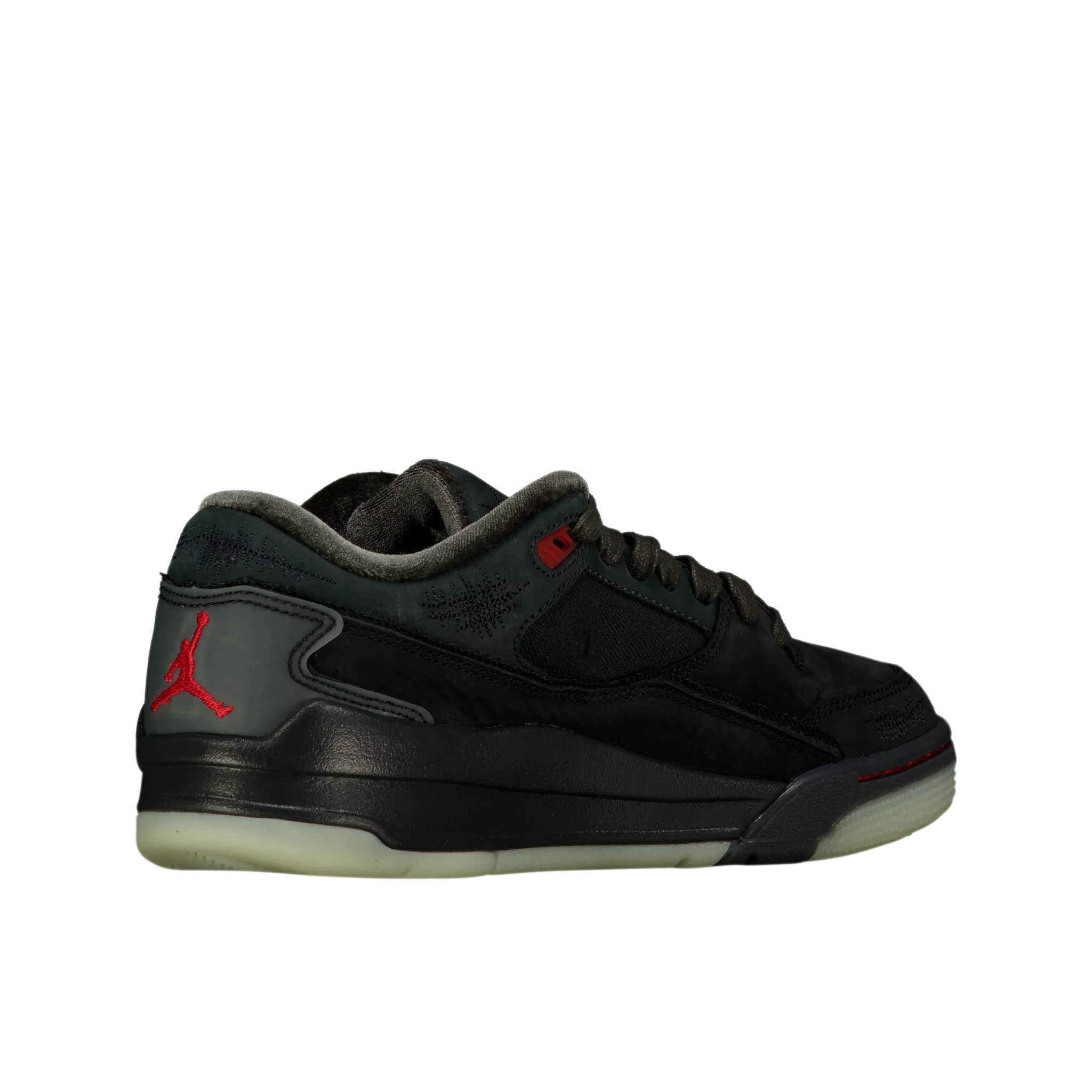 W Who Decides War x Jordan Flight Court 'Bred'